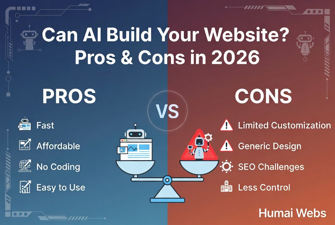 Can AI Build Your Website? Pros & Cons image