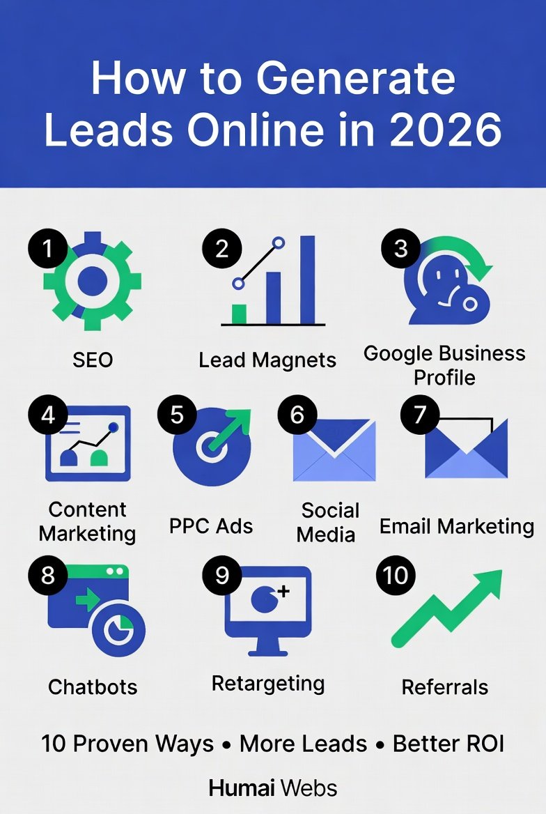 How to Generate Leads Online in 2026 image