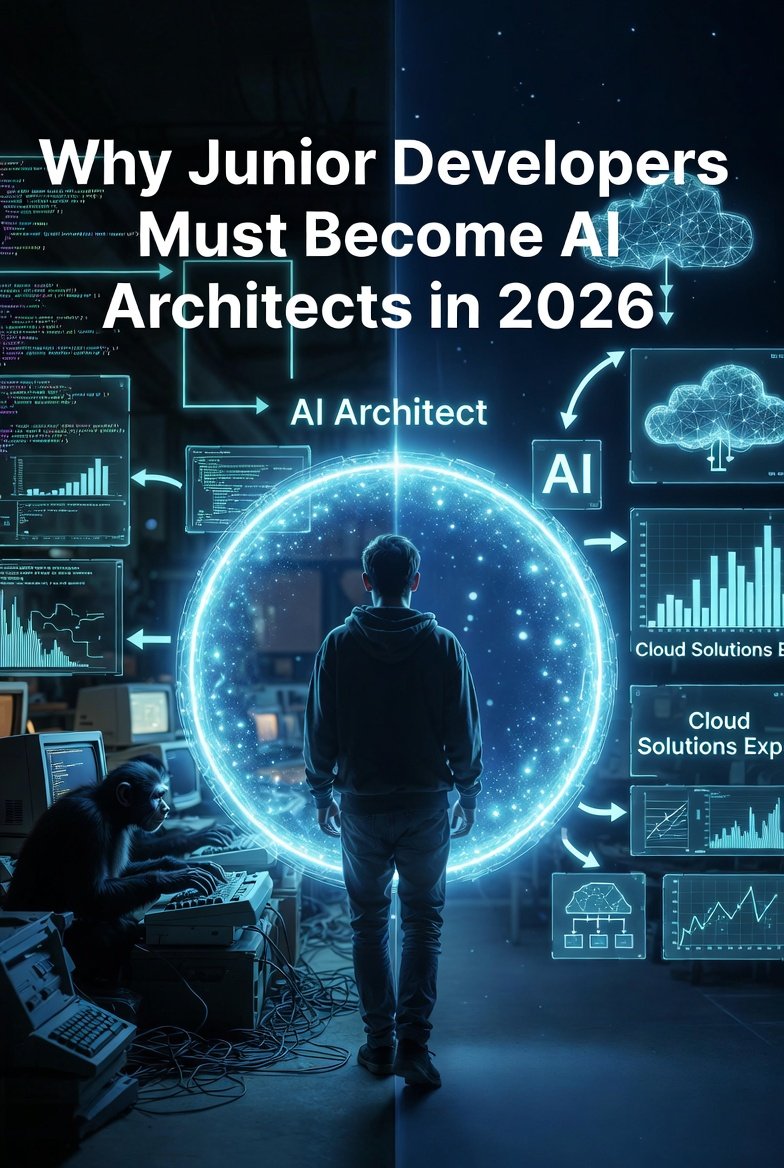 The Death of the Code Monkey: Why Junior Developers Must Become AI Architects image